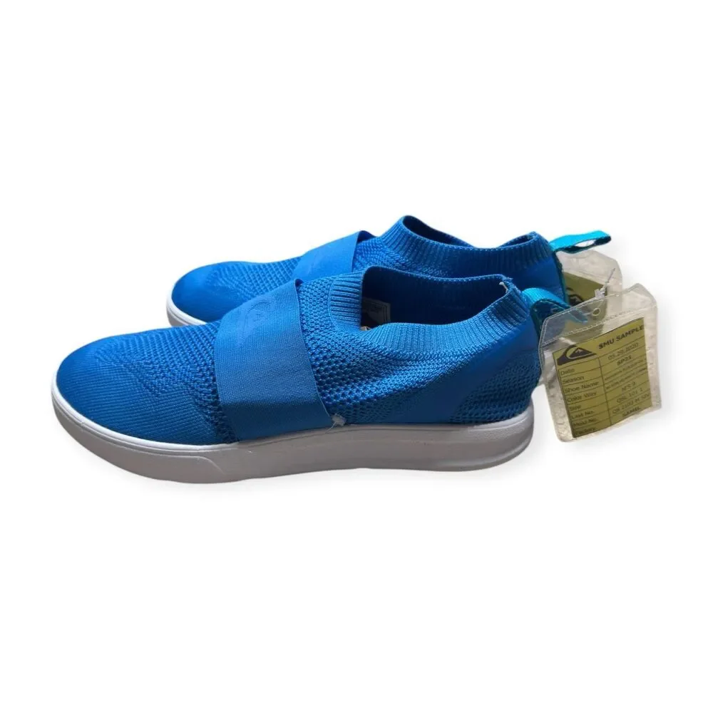 Vans‎ Blue Amphibian Plus Slip-On Shoes Mens Size 9 Rare Retro